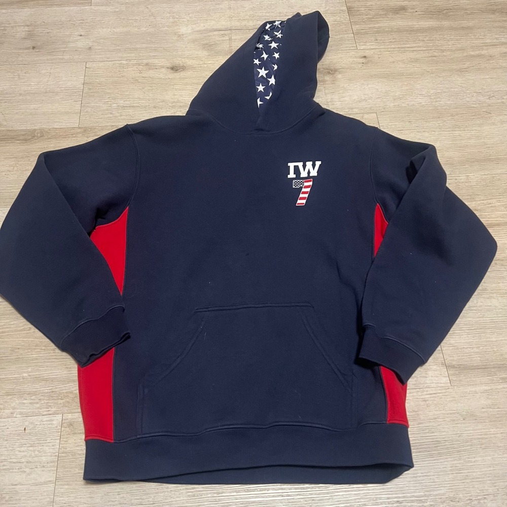 Iron Workers Local 7‎ Union Boston Hoodie Size M Men's Pullover South Boston USA
